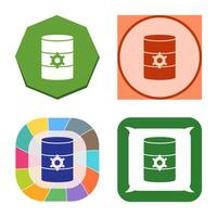 Unique Database Management Vector Icon