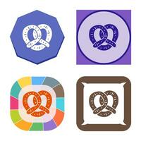 Pretzel Vector Icon