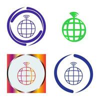 Global Signals Vector Icon