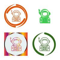 Astronaut Vector Icon