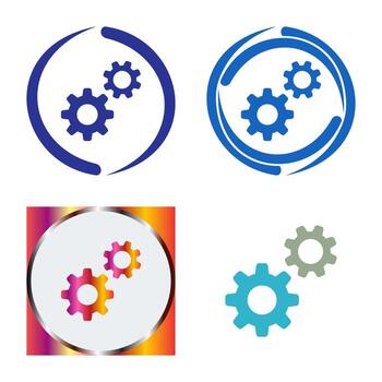 icono de vector de configuración