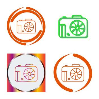 Unique Camera Vector Icon