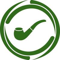 Smoking Pipe Vector Icon