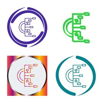 Flowchart Vector Icon