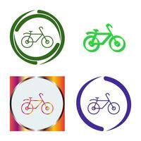 icono de vector de bicicleta