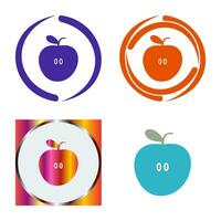 Apples Vector Icon