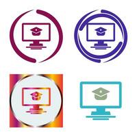 Online Course Vector Icon