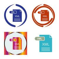 XML Vector Icon
