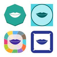 Lips Vector Icon