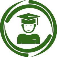 Graduate Student Vector Icon