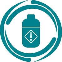 Pesticide Bottle Vector Icon