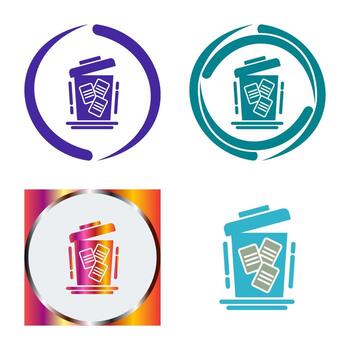 eliminar icono de vector