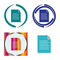 Sheet Vector Icon