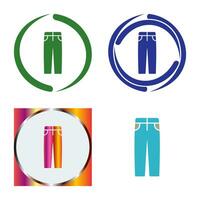 Men's Pants Vector Icon