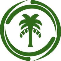 Coconut trees Vector Icon