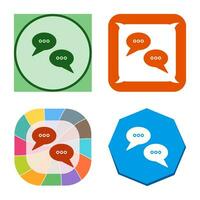 Conversation Bubbles Vector Icon