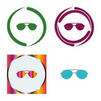 icono de vector de gafas de sol