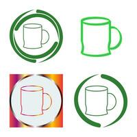 icono de vector de taza de café