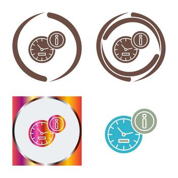 Clock Vector Icon