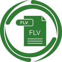 FLV Vector Icon