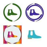 Men's Boots Vector Icon