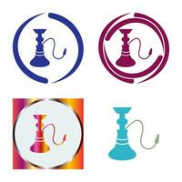 Unique Hookah Vector Icon