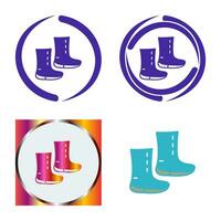 Unique Boots Vector Icon