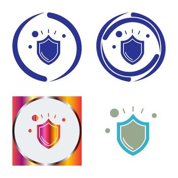 icono de vector de escudo