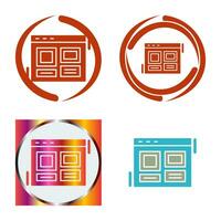 Layout Vector Icon