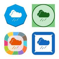 Rain Vector Icon