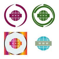 World Wide Web Vector Icon