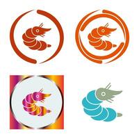 Shrimp Vector Icon