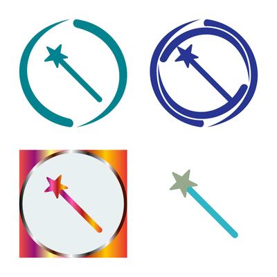 Unique Magic Vector Icon