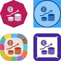 Money Growth Vector Icon