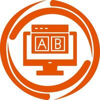 AB Testing Vector Icon