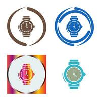 icono de vector de reloj de pulsera