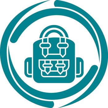 Backpack Vector Icon