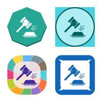 Gavel Vector Icon