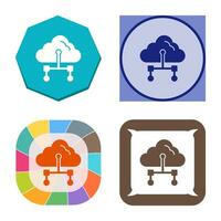 Internet Cloud Vector Icon