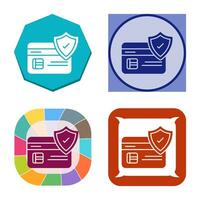 Card Protection Vector Icon