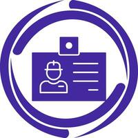 Identity Card Vector Icon