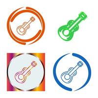 icono de vector de guitarra