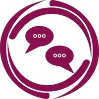 Conversation Bubbles Vector Icon