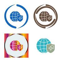 Global Protection Vector Icon