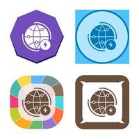 Globe Earth Vector Icon