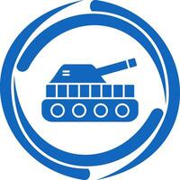 icono de vector de tanque