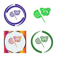 Butterfly Catcher Vector Icon