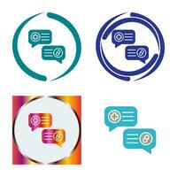 Conversation Vector Icon