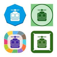 Cable car Vector Icon