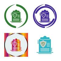 Protection Policy Vector Icon